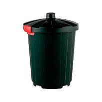 Мусорный бак с крышкой на колесах 105 л темно-зеленый 105 темно-зеленый в Мурманске Мусорный бак с крышкой на колесах 105 л темно-зеленый 105 темно-зеленый в Мурманске