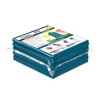 Мешки для мусора 160 л, светло-синие, в пачке 10 шт., ПВД, 40 мкм, 900х1100 мм, i-Bag в Мурманске