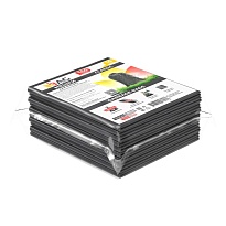 Мешки для мусора 160 л, серые, в пачке 10 шт., ПВД, 40 мкм, 900х1100 мм, i-Bag в Мурманске Мешки для мусора 160 л, серые, в пачке 10 шт., ПВД, 40 мкм, 900х1100 мм, i-Bag в Мурманске