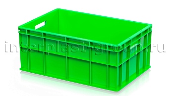 Ящик для молока, мяса, овощей и фруктов сплошной светло-зеленый в Мурманске Ящик для молока, мяса, овощей и фруктов сплошной светло-зеленый в Мурманске