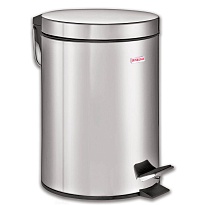 Ведро-контейнер для мусора (урна) с педалью LAIMA Classic, 5 л, зеркальное, нержавеющая сталь, со съемным внутренним ведром в Мурманске Ведро-контейнер для мусора (урна) с педалью LAIMA Classic, 5 л, зеркальное, нержавеющая сталь, со съемным внутренним ведром в Мурманске