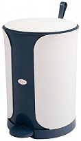 Контейнер для мусора Sтилъ с педалью 11 л синий 11 синий в Мурманске