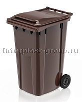 Контейнер для мусора 240 л коричневый облегченный 240 зеленый в Мурманске Контейнер для мусора 240 л коричневый облегченный 240 зеленый в Мурманске