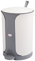 Контейнер для мусора Sтилъ с педалью 11 л серый 11 серый в Мурманске