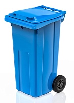 Мусорный контейнер 120 л голубой в Мурманске Мусорный контейнер 120 л голубой в Мурманске