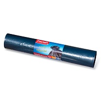 Мешки для мусора 240 л, черные, в рулоне 20 шт., ПВД 35 мкм, 1400х900 мм, PACLAN Big&Strong, 600823 в Мурманске