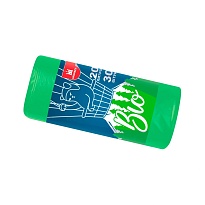 Мешки для мусора 20 л, биоразлагаемые, зеленые, в рулоне 30 шт., ПНД, 8 мкм, 500х400 мм, БИО, МБ2097 (МНБ 20-30ж) в Мурманске Мешки для мусора 20 л, биоразлагаемые, зеленые, в рулоне 30 шт., ПНД, 8 мкм, 500х400 мм, БИО, МБ2097 (МНБ 20-30ж) в Мурманске