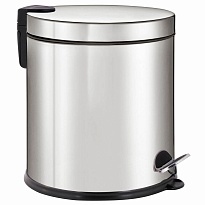 Ведро-контейнер для мусора урна с педалью LAIMA Classic Plus, 20 л, зеркальное в Мурманске